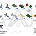 فمیلی و آبجکت وسایل ورزشی اسپرت - تصویر 2