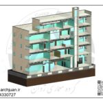 ساختمان اداری 5 طبقه (003) - تصویر 3